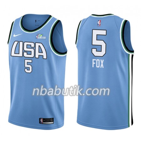 NBA Mænd Trøje Sacramento Kings De'Aaron Fox 5 Nike 2019 Rising Star Swingman NBA Mænd Trøje Sacramento Kings De'Aaron Fox 5 Nike 2019 Rising Star Swingman